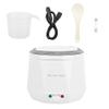 1.6L Mini Rice Cooker, Portable Travel Steamer Electric Lunch Box Rice Cooking Tool for 12V Car Use White for Rice/Cooking/Soup view 1