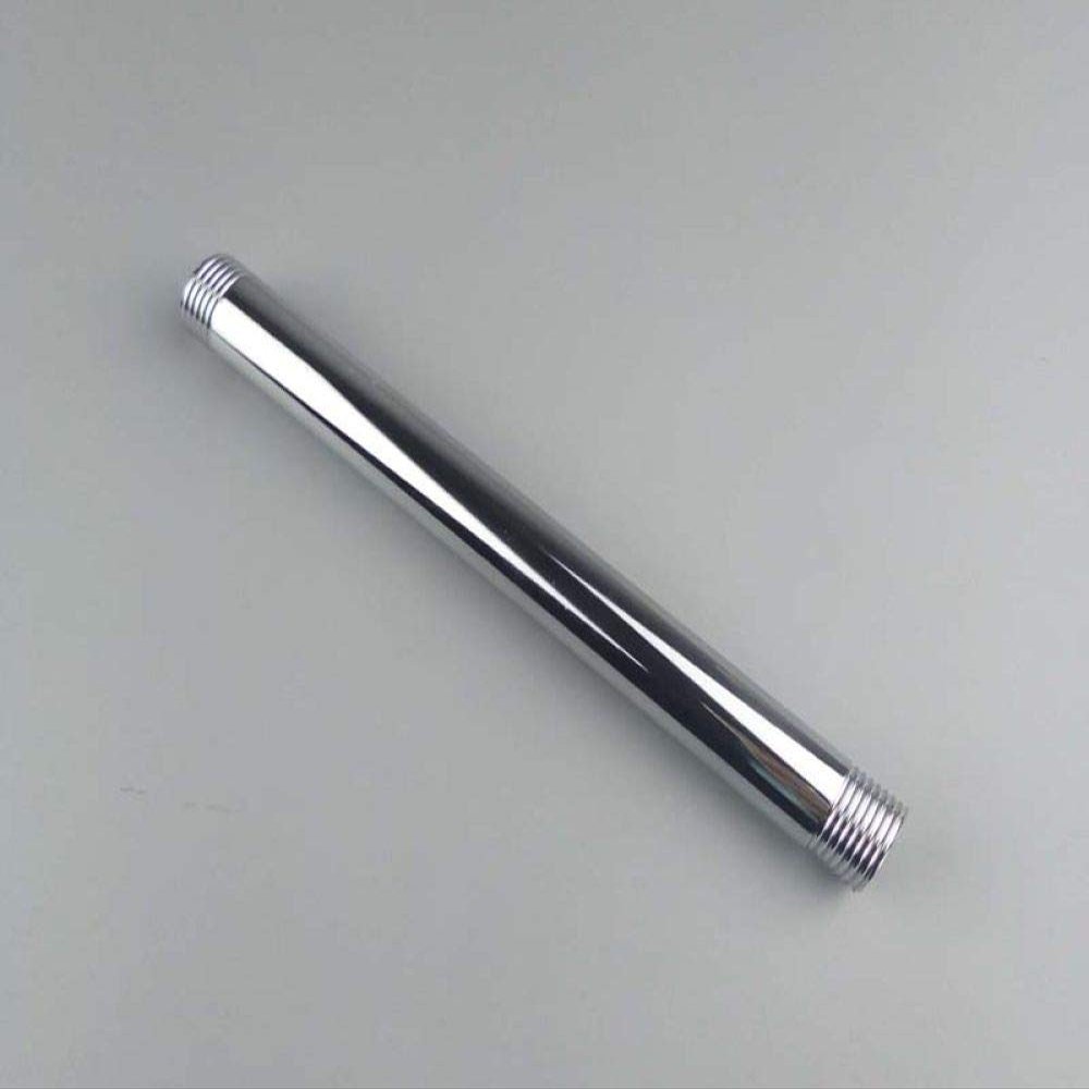 10/15/20/25/30/40cm stainless steel shower extension rod double male thread G1/2,20cm