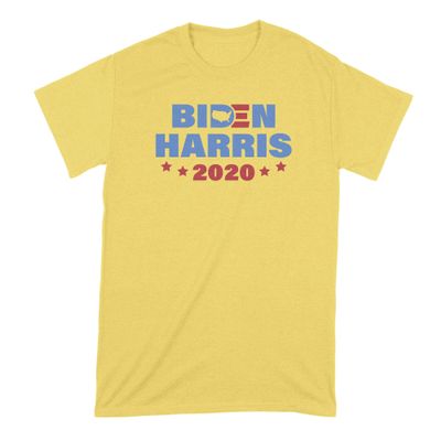 Biden Harris Shirt Joe Biden 2020 Tshirt Kamala Harris T Shirt Byedon Tee Yellow
