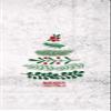 Boston International BF882200 IHR 3-Ply Guest Towel Buffet Paper Napkins, 8.5 x 4.5-Inches, Natural Christmas Tree view 1