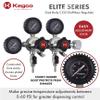 Kegco 3PLHU5DB Elite Series Dual Body CO2 Draft Beer Regulator view 2