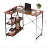 JJS 48" Home Office Gaming Computer Desk with Removable Monitor Stand, X Shaped Large Gamer Workstation PC Table with Cup Holder Headphone Hook Speaker Storage Free Mouse pad view 3