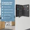 Barska Wall Mount Key Cabinet with Combination Code Steel Locking Key Organizer Box for Home, Office, Business, Rental Property, and Commercial Use view 2