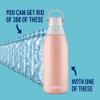 Brita Stainless Steel Premium Filtering Water Bottle, BPA-Free, Reusable, Insulated, Replaces 300 Plastic Water Bottles, Filter Lasts 2 Months or 40 Gallons, Includes 1 Filter, Rose - 32 oz view 2