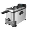 Kalorik Deep Fryer with Oil Filtration, Featuring Adjustable Temperature Control Dishwasher-Safe Basket and Easy-View Window with Odor Filters, 1700-Watts, 3.2-Quart, Silver view 1