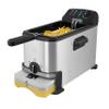 Kalorik Deep Fryer with Oil Filtration, Featuring Adjustable Temperature Control Dishwasher-Safe Basket and Easy-View Window with Odor Filters, 1700-Watts, 3.2-Quart, Silver view 2