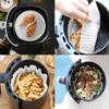 200 Pcs 9 inch, Round Non-Stick Air Fryer Parchment Paper, Baking Liners, Baking Sheets, Baking Cups, Pre-Cut Parchment Paper for Oven, Cake Pan, Microwave, Frying Pan, Bake (White) view 3