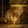 LITBLOOM Lighted Birch Twig Tree with Fairy Lights 4FT 200 LED 6FT 330 LED Lights for Indoor Outdoor Home Christmas Easter Ramadan Decoration view 2