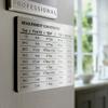Magnetic Kitchen Conversion Chart Endurance Stainless Steel Refrigerator Magnet Magnetic Kitchen Measurement Conversion Chart for Cups Tablespoons Teaspoons Fluid Oz Milliliters view 2