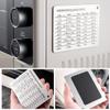 Magnetic Kitchen Conversion Chart Endurance Stainless Steel Refrigerator Magnet Magnetic Kitchen Measurement Conversion Chart for Cups Tablespoons Teaspoons Fluid Oz Milliliters view 3