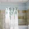 Artiwell L Shaped Shower Curtain Rod, Bathroom Bathtub Corner Shower Curtain Rod with Ceiling Support (BRUSHED NICKEL) view 1