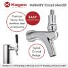 Kegco 3PYH-FS2N Infinity Series Stainless Steel Standard Beer Faucet view 2