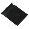 MITOB 100 Pack 3.1x4.7 inch Mylar Bags for Zip Reusable Aluminum Foil Lock Package Bag Candy DIY Chocolate Coffee Nut Food Long Term Storage Zipper Lock Packaging Bag with Tear Notch (Black) view 3