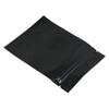 MITOB 100 Pack 3.1x4.7 inch Mylar Bags for Zip Reusable Aluminum Foil Lock Package Bag Candy DIY Chocolate Coffee Nut Food Long Term Storage Zipper Lock Packaging Bag with Tear Notch (Black) view 4