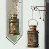 Wgloryind Iron Burni Diya Lantern Wall Hanging degchi (Gold) view 1