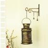 Wgloryind Iron Burni Diya Lantern Wall Hanging degchi (Gold) view 2