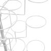 DIFU DENESTUS Hat Clothes Racks with 7 Tier 35 Metal Displayer and Coat Hooks for Store or Home Storage Adjustable Rotating Height Stand Organizer Space Saver (White Coat Stand) view 4