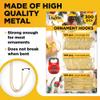 Leafeon Pack Christmas Ornament Hooks - Ornament Hanger for Christmas - Essential Hooks for Ornament Hangers (300 pcs Gold) view 3