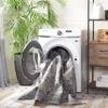 SAFAVIEH Washable Rug Journey Collection - Large - 7'9" x 10', Light Grey & Dark Grey, Slip Resistant & Easy Cleaning, Ideal for Living Room, Bedroom, Dining Space (JNY177F) view 2