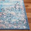 SAFAVIEH Washable Rug Journey Collection - Large - 7'9" x 10', Turquoise & Pink, Slip Resistant & Easy Cleaning, Ideal for Living Room, Bedroom, Dining Space (JNY152M) view 4
