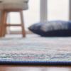 SAFAVIEH Washable Rug Journey Collection - Large - 7'9" x 10', Pink & Blue, Slip Resistant & Easy Cleaning, Ideal for Living Room, Bedroom, Dining Space (JNY148U) view 4