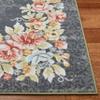 SAFAVIEH Washable Rug Journey Collection - Large - 7'9" x 10', Grey & Pink, Slip Resistant & Easy Cleaning, Ideal for Living Room, Bedroom, Dining Space (JNY125F) view 3