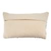 SARO LIFESTYLE Authentic Collection Multi-Colored Chindi Pillow Cover, 14" x 23" view 2