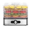 Elite Gourmet EFD3321 Food Dehydrator, Stainless Steel Trays Adjustable Temperature Controls, Jerky, Herbs, Fruit, Veggies, Dried Snacks, Stainless Steel view 1