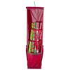 36 VerticalHanging Christmas Decoration Organizer Storage Bag - 36" - Red and Green view 2