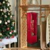 36 VerticalHanging Christmas Decoration Organizer Storage Bag - 36" - Red and Green view 4