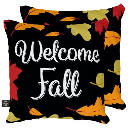 Briarwood Lane Welcome Leaves Autumn Decorative Pillow