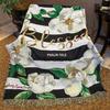 African American Expressions - for Mom, Blessed Magnolia Tapestry Throw (100% Cotton, 4' x 5') TH-35 view 3