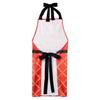 African American Expressions - Red and White - Apron view 2