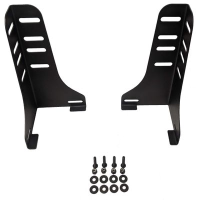 Hollywood Bed Frame Bedder Base Accessory Headboard/Footboard Bracket Attachment, Black (BBHB2000)