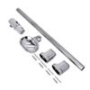 A Set Shower Rod Soap Dish Lifter Pipe ABS Lifting Frame Adjustable Head Holder Whosale&Dropship,Style B view 1