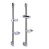 A Set Shower Rod Soap Dish Lifter Pipe ABS Lifting Frame Adjustable Head Holder Whosale&Dropship,Style B view 3