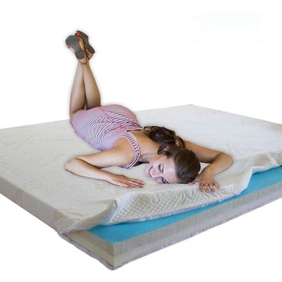Back Support Systems BeCool Foam Mattress Topper Relieves Pressure Points While Keeping You Cool (King, Ultra BeCool Foam)