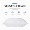 Acanva 28x28 Throw Pillow Inserts Pack of 2, Premium Polyester Fiber Fill Square Sham Stuffer Cushion for Sofa, Bed, Couch and Chair, Machine Washable, White view 2