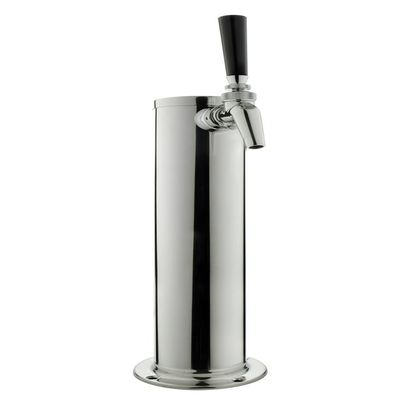 Kegco 3PDT145-1S-630 Draft Tower, 1-Tap, Stainless Steel