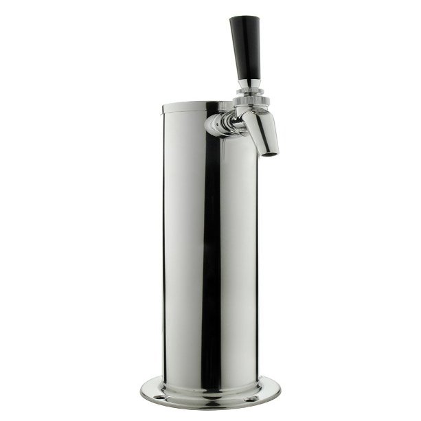 Kegco 3PDT145-1S-630 Draft Tower, 1-Tap, Stainless Steel