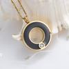 Yinplsmemory Cremation Jewelry Circle of Life Urn Necklace for Ashes Locket for Human/Pet Ashes Keepsake Memorial Urn Jewelry view 3