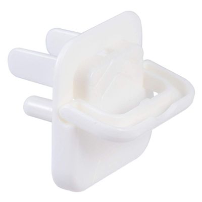 ULTECHNOVO 25pcs Socket Cover Baby Safety Helmet Kid Proof Outlet Cap Plug Protectors Baby Safety Plug Covers Electrical Outlet Hard Hat Anti-Shock White United States Plastic Child