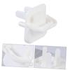 ULTECHNOVO 25pcs Socket Cover Baby Safety Helmet Kid Proof Outlet Cap Plug Protectors Baby Safety Plug Covers Electrical Outlet Hard Hat Anti-Shock White United States Plastic Child view 3
