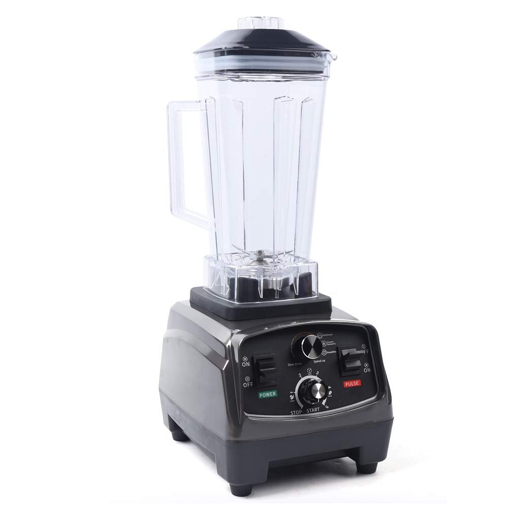 Food Blender Mixer, 2L 1000W Automatic Countertop Blender Kitchen Blender Food Fruit Mixer Juice Extractor Built-in Timer for Smoothies Ice Sauces Soups