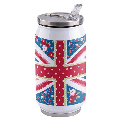 14oz Stainless Steel Tumbler with Lid & Straw-Double Wall Vacuum Insulated Travel Mug, Chevron Zig Zag Ripple Water Bottle Coffee Beverage Drinks Cup for Adults Kids