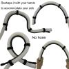 Pmsanzay Flexible Laundry Tub Hose Holder - Universal, Nylon, No Hose, Easy to Use, Rust-Resistant, No Leaking view 3
