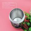 10oz Stainless Steel Tumbler with Lid & Straw-Double Wall Vacuum Insulated Travel Mug,Steam Train Water Bottle Coffee Beverage Drinks Cup for Adults Kids view 2