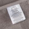 Amazon Basics Banded Bathroom Bath Rug Mat, Machine Washable, 100% Cotton, 31" x 20", Light Gray view 3