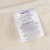 Amazon Basics Banded Bathroom Bath Rug Mat, Machine Washable, Super Absorbent, 100% Cotton, 20" W x 31" L, Cream view 3