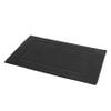 Amazon Basics Banded 100% Cotton Machine Washable Bathroom Bath Rug Mat, 31" x 20", Black view 1